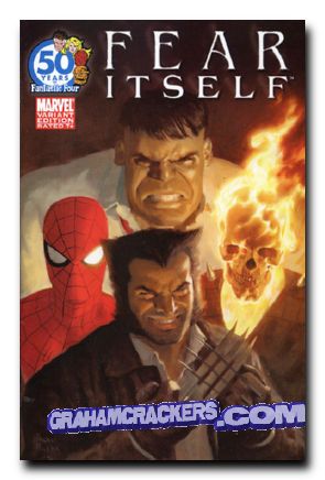 Fear Itself #1 (2011) fantastic four anniversary variant
