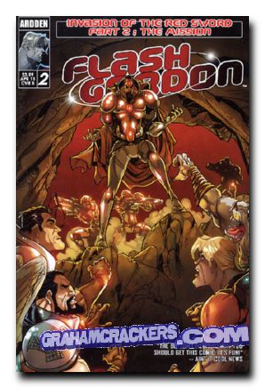 Flash Gordon Invasion of the Red Sword #2 (2011) cover b