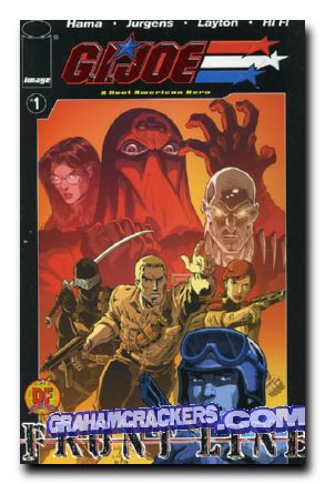 GI Joe Frontline #1 (2002) red foil cover 