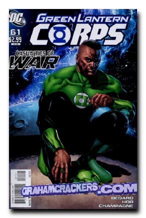 Green Lantern Corps #61 (2006) clark variant