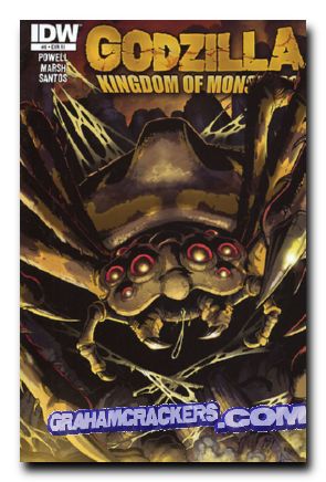 Godzilla Kingdom Of Monsters #6 (2011) variant cover