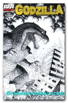 Godzilla #1 (2012) second print