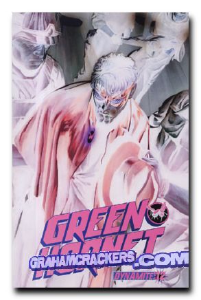 Green Hornet #12 (2010) negative cover