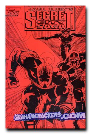 Jack Kirbys Secret City Saga #0 (1993) red variant