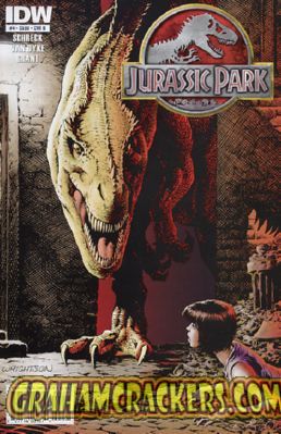 Jurassic Park #4 (2010) Wrightson Cover