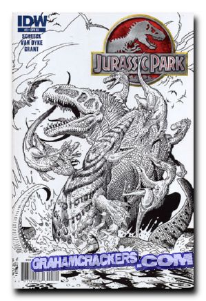 Jurassic Park #5 (2010) incentive cover