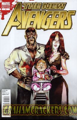New Avengers #5 (2010) Vampire variant 