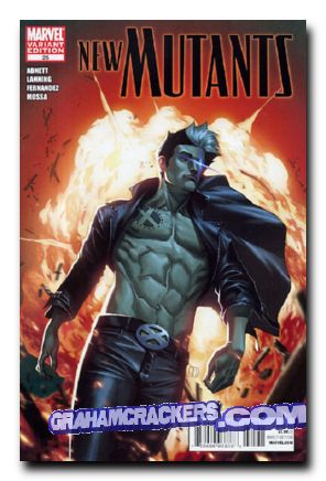 New Mutants #25 (2009) molina variant