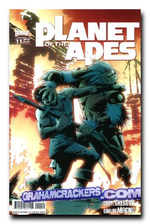 Planet Of The Apes #11 (2011) cover b