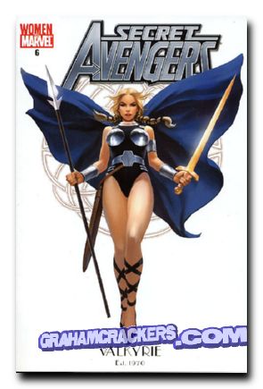 Secret Avengers #6 (2010) women of marvel variant cover