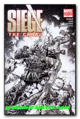 Siege The Cabal #1 (2009) finch sketch variant