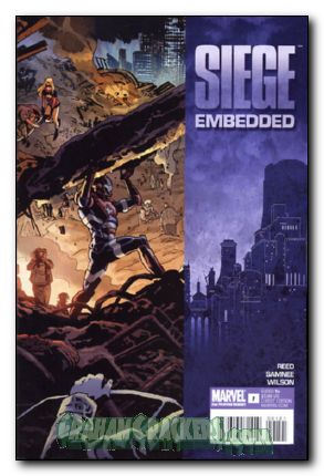 Siege Embedded #1 (2010) second print