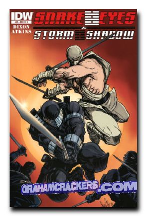 Snake Eyes & Storm Shadow #13 (2012) variant a