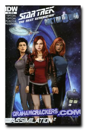 Star Trek the Next Generation Doctor Who Assimilation #5 (2012) variant