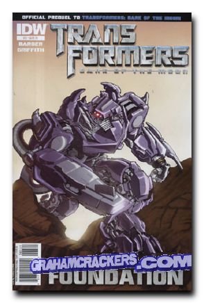 Transformers Foundation #3 (2011) griffith variant cover