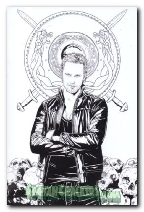 True Blood #3 (2010) sketch variant