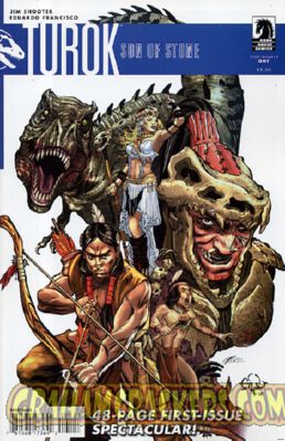 Turok Son of Stone #1 (2010) francisco cover