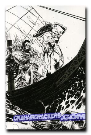 Valen Outcast #5 (2011) randolph sketch cover