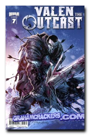 Valen Outcast #7 (2011) cover a