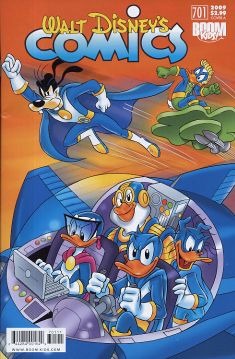 Walt Disneys Comics And Stories #701 (2009) cover a