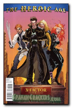 X-Factor #205 (2006) heroic age variant