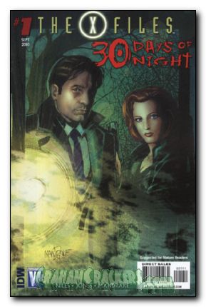 X-Files 30 Days of Night #1 cover b