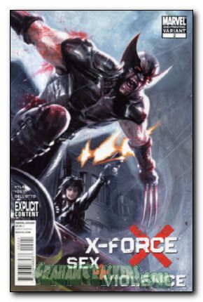 X-Force Sex & Violence #2 (2010) second print