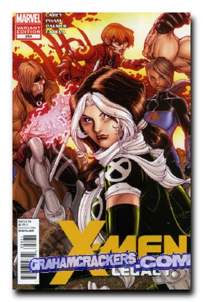 X-Men Legacy #259 (2008) bradshaw variant