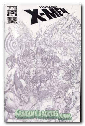 Uncanny X-Men #500 (1981) turner sketch variant