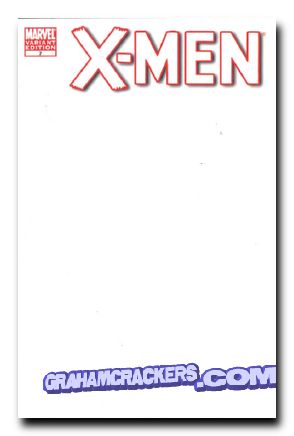 X-Men #7 (2010) blank variant