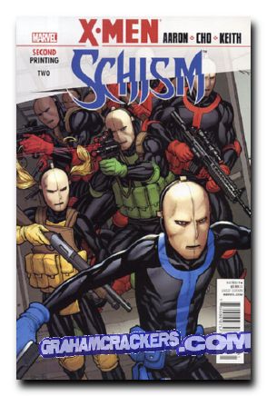 X-Men Schism #2 (2011) second print