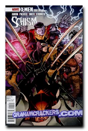 X-Men Schism #1 (2011) bradshaw variant