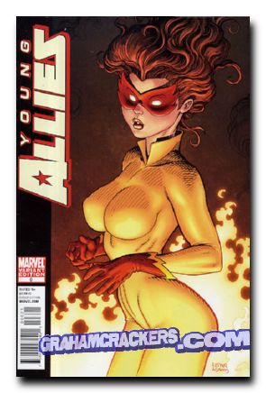 Young Allies #6 (2010) variant