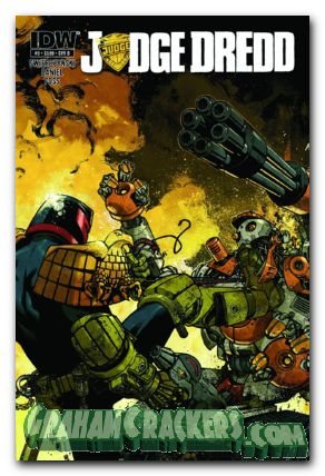 Judge Dredd #3 (2012) cover a