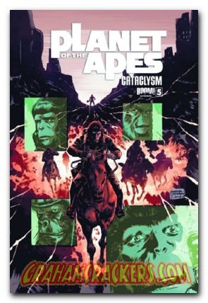 Planet of the Apes Cataclysm #5 (2012) cover a