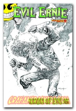 Evil Ernie #4 (2012) syaf black & white cover