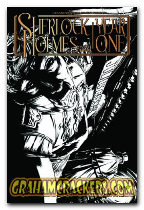 Sherlock Holmes Year One #2 (2011) b&w cover