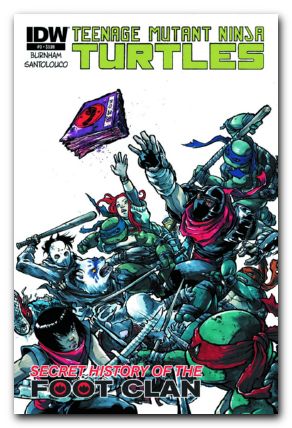 Teenage Mutant Ninja Turtles Secret Foot Clan #3 variant cover