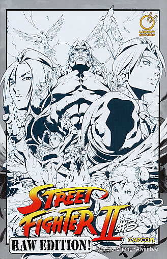 Street Fighter II #3 (2005) raw edition