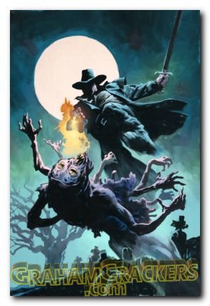 Solomon Kane Red Shadows #1 (2011) manchess cover