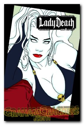 Lady Death #4 (2011) art deco cover