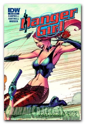 Danger Girl Revolver #4 (2012) variant