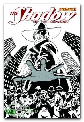 Shadow #1 (2012) b&w cover