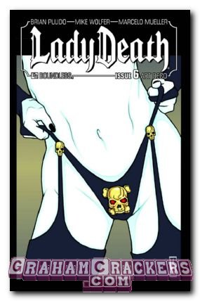 Lady Death #6 (2011) art deco cover