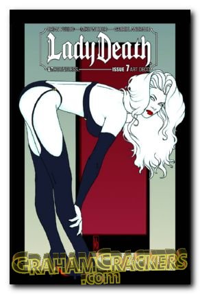 Lady Death #7 (2011) art deco cover