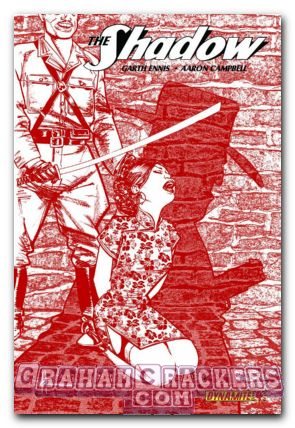 Shadow #4 (2012) chaykin blood red cover