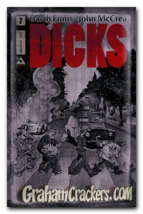 Dicks #7 (2012) bw cover