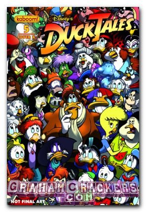 Ducktales #5 (2011) cover a