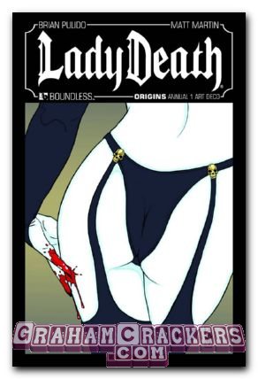 Lady Death Origins Annual #1 (2011) art deco cover