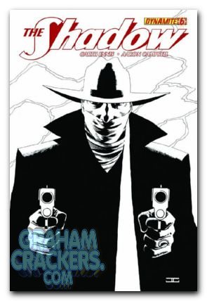 Shadow #6 black and white variant cover